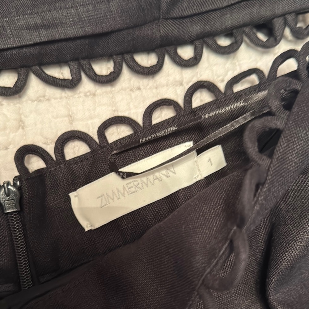 Zimmermann Black Ruffled Suit - Picture 3 of 5